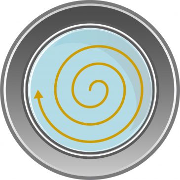物镜的螺旋式擦拭技术